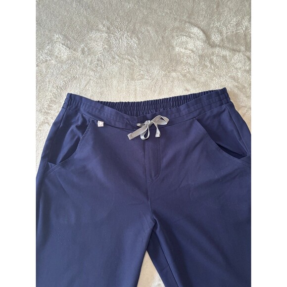 FIGS Scrub Set Top M + Pants M Navy | Technical Collection Medical Uniform Set - Picture 7 of 9